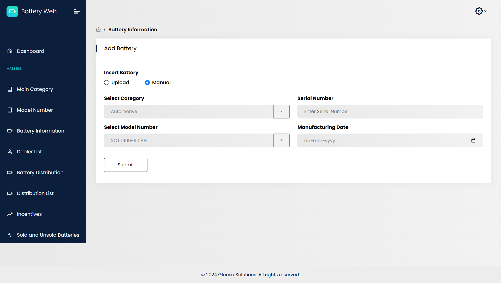 Battery Application Screenshot 9