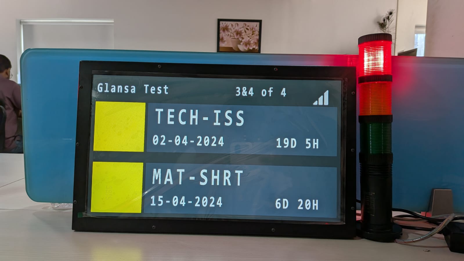 Wireless Andon System
